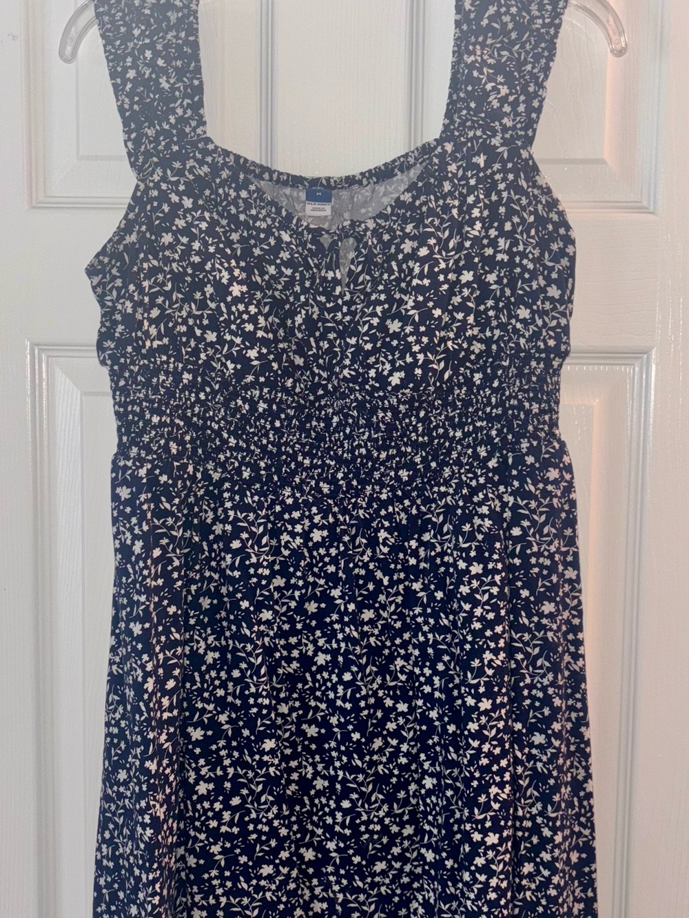 Old Navy Floral Sundress with White Flower Print